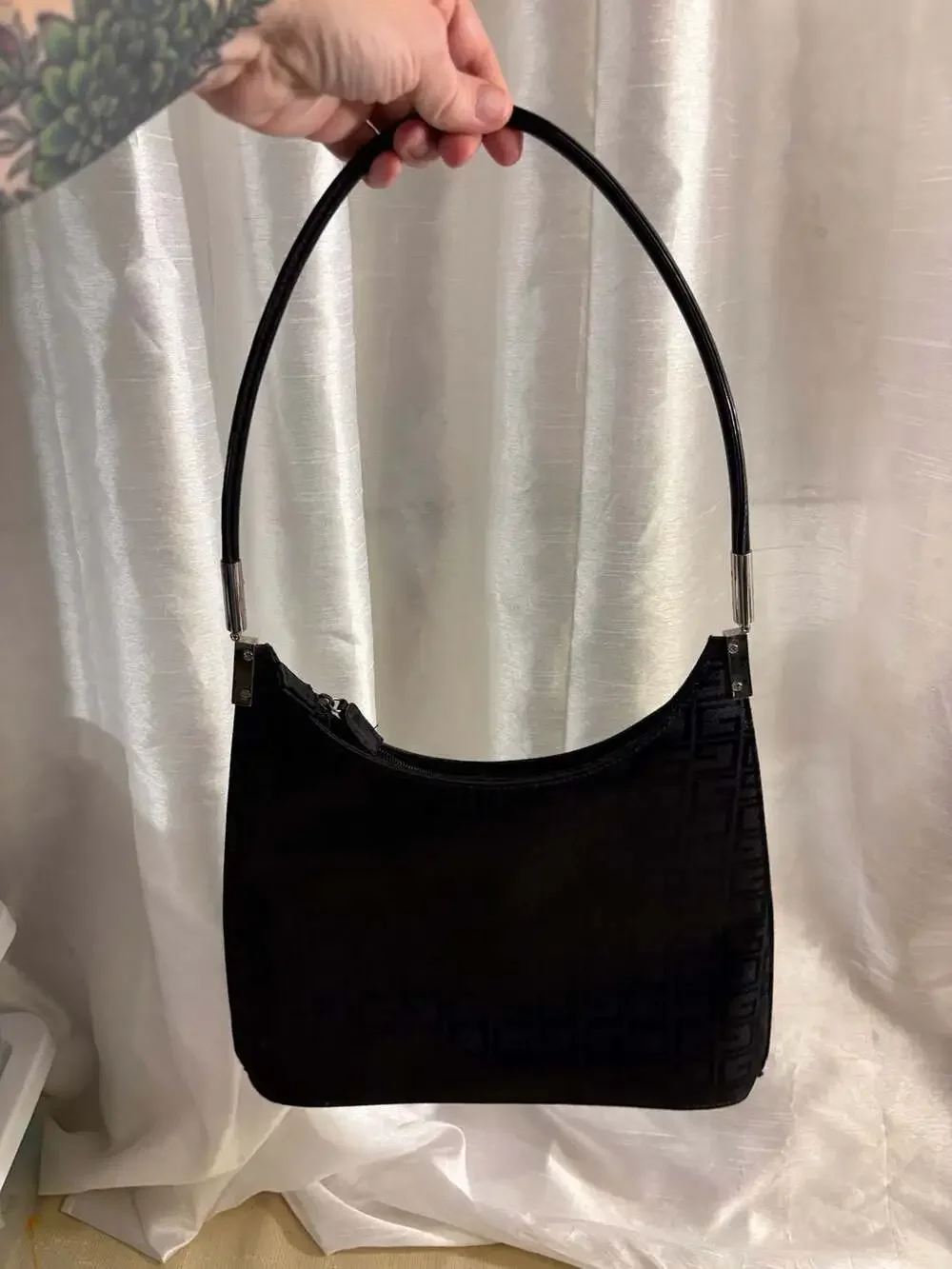 Monogram Canvas Hobo Shoulder Bag